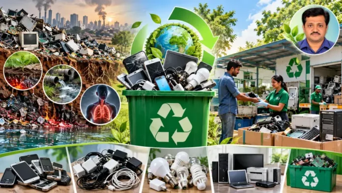 e-waste-management-environment-protection-santosh-hiremath