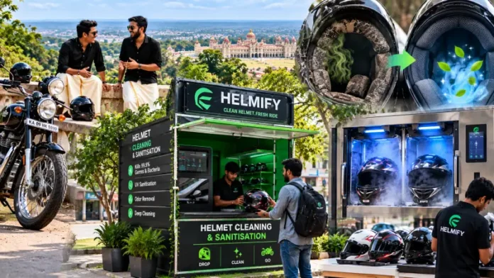 helmify-helmet-cleaning-startup-mysuru-sumukh-arun-kumar