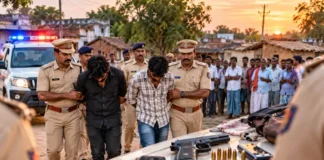 ತಡೋಳಾ ಗ್ರಾಮಸ್ಥರ ಮೇಲೆ ಫೈರಿಂಗ್ ಮಾಡಲು ಯತ್ನ: ಇಬ್ಬರು ವಶಕ್ಕೆ