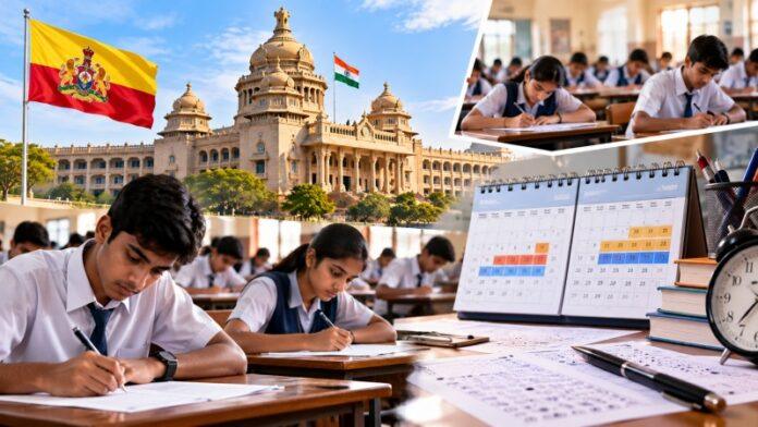karnataka-sslc-2nd-puc-exam-1-exam-2-tentative-timetable-2026-27