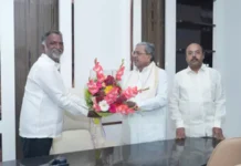 ಸಿದ್ದರಾಮಯ್ಯ ನಿವಾಸಕ್ಕೆ ಸಚಿವ ಕೆ.ಎಸ್. ಬಸವಂತಪ್ಪ ಭೇಟಿ: ಜನರ ಕಣ್ಣೀರು ಒರೆಸಲು ಕಿವಿಮಾತು