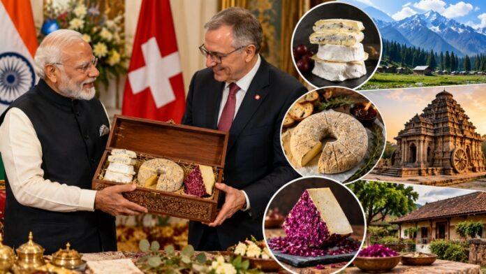 pm-modi-gifts-indian-cheese-to-swiss-president-parmelin