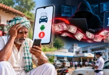 RTO ಚಲನ್ ಹೆಸರಿನಲ್ಲಿ APK ವಂಚನೆ: ರೈತನ ಬ್ಯಾಂಕ್ ಖಾತೆಯಿಂದ ₹6.08 ಲಕ್ಷ ಮಾಯ!