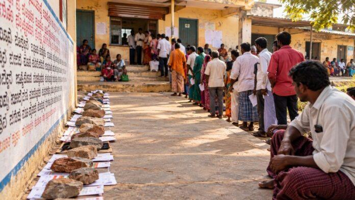 tekkalakote-aadhaar-centre-technical-issue-public-queue